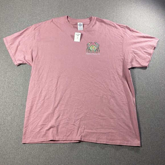 Daytona Beach Florida Shirt Adult Womens Small Pink Graphic Cotton Size 2XL NWT - Picture 1 of 4